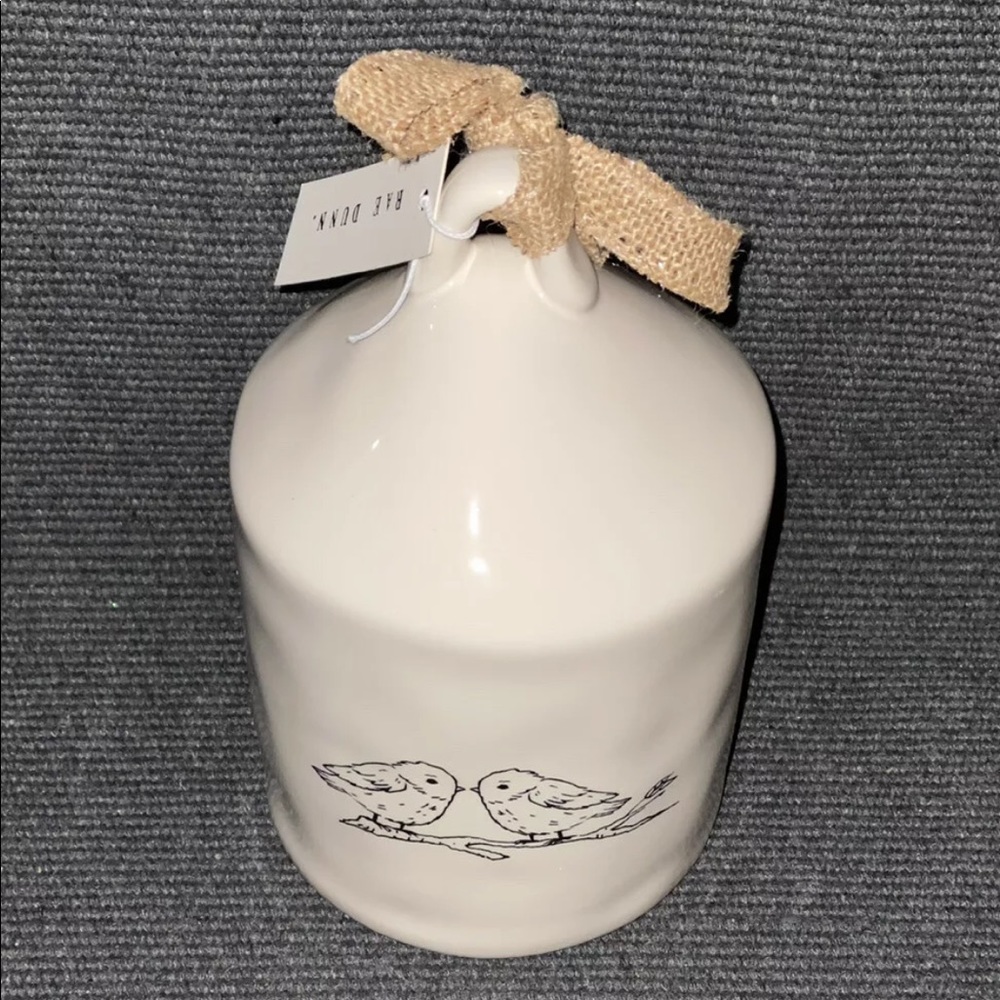 Rae Dunn REST Birdhouse with Etched Bird Decal